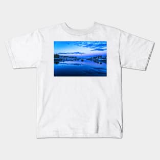 Falmouth Harbor Cape Cod Kids T-Shirt